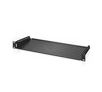 AC Infinity Étagère universelle ventilée en porte-à-faux 1U, 20,3 cm de profondeur, pour racks d'équipement de 48,3 cm. Acier laminé à froid robuste de 2,4 mm, capacité de 22,7 kg.