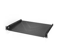 AC Infinity Étagère universelle ventilée en porte-à-faux 1U, 35,6 cm de profondeur, pour rack d'équipements de 48,3 cm - Acier laminé à froid robuste de 2,4 mm - Capacité de 27,2 kg