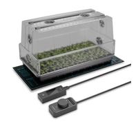 AC Infinity Grand dôme d'humidité Robuste de 15,2 x 30,5 cm avec Tapis de semis imperméable, Barres Lumineuses de Croissance à Del à Spectre Complet, diodes Samsung LM301H Evo, Panneaux d'extension