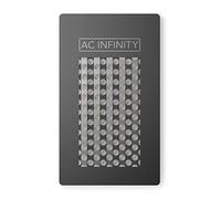 AC Infinity Grinder Card Outil de fraisage en aluminium noir avec surface de râpe manuelle pour poivre, épices et thé