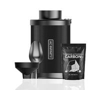 AC Infinity Kit de filtre à charbon rechargeable de 10,2 cm avec recharge supplémentaire, épurateur d'air pour ventilateur en ligne de 10,2 cm et conduit, filtre à charbon réutilisable pour tente de