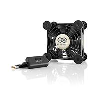 AC Infinity MULTIFAN S1, Ventilateur USB silencieux de 80 mm, certifié UL pour récepteur DVR, Playstation Xbox, armoire d'ordinateur