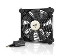 AC Infinity MULTIFAN S4 Ventilateur USB silencieux 140 mm certifié UL pour récepteur DVR Playstation Xbox Ordinateur de refroidissement