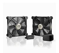 AC Infinity Multifan S7-P, silencieux double ventilateur 120 mm AC avec contrôle de vitesse, pour récepteur DVR Playstation Xbox