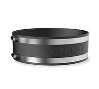 AC Infinity Pince de réduction du bruit 200 mm, coupleur de conduit avec pinces en acier inoxydable, raccord en caoutchouc flexible pour ventilateurs en ligne et filtres à charbon en croissance et CVC