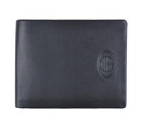 AC Milan 143216, Accessoire de Voyage-Portefeuille Mixte, Noir, 12,5x9,5x2 cm