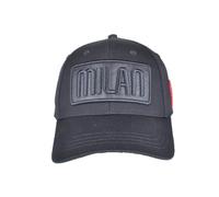 AC Milan 143522 Milan Casquette de Baseball, Noir, Taille Unique Mixte