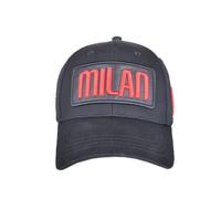 AC Milan 143523 Milan Casquette de Baseball, Noir, Taille Unique Mixte