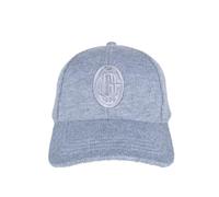 AC Milan Casquette de Baseball, Produit Officiel, Gris14, Taille Unique