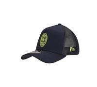 AC Milan Casquette New Era avec visière pour Homme, Bleu, Taille Unique