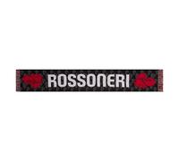 AC Milan Écharpe jacquard officielle, rouge/noir, taille unique