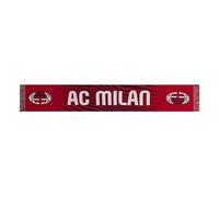 AC Milan, Écharpe officielle, Jacquard, Acrylique, Taille unique, Graphique, AC Milan