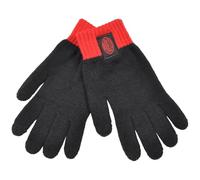 AC Milan Gant uni avec patch en tissu, écran tactile, 95% PC 5% EA MILANI 143486, Noir, taille unique