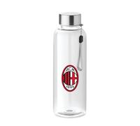 AC Milan - Gourde en Tritan™ de 500 ml - Crest Classic - Bouchon en SS. Sans BPA, pour tous les fans Rossoneri- Produit officiel Ac Milan