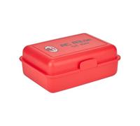 AC Milan Porte-repas avec 2 compartiments intérieurs, plastique organique, produit officiel, rouge