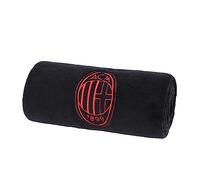 AC Milan Prodotto Ufficiale Blanket, Coperta/Plaid Pet, 100x150 Cm in Coral Pile Couverture Adulte Unisexe, Noir, Taille Unique