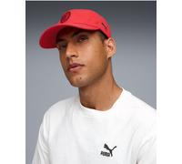 Ac Milan Puma Hut Hat Cap Chapeau Casquette Unisex Rouge Essentials Baseball
