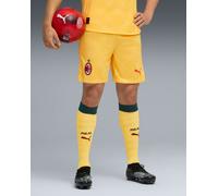 Ac Milan Puma Shorts Hose Third HOMME Jaune 2025 26 Polyester DryCell
