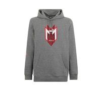 AC Milan Sweatshirt Ftbl Icons, Unisexe, Gris avec Capuchon, S