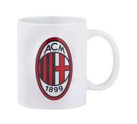 AC Milan Tasse en céramique avec logo, produit officiel, blanc