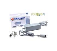 Ac Power Adapter 100-240v Supply Cord Cable For Game Console Nintendo Wii