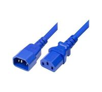 Ac Power Extension Cord Monitor/Ups Blue - 5 M