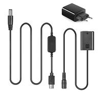 AC-PW20 DC Coupler Adaptateur Secteur USB-C Kit Adaptateur PD, Remplacer la Batterie NP-FW50 pour Sony Alpha A6500, A6400, A6300, A7, A7II, A7RII, A7SII, A7S, A7S2, A7R, A7R2, A55, A5100, RX10