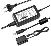 AC-PW20 Kit d'alimentation de coupleur CC pour Batterie factice NP-FW50 pour appareils Photo Sony Alpha A6400 A6100 A6000 A6300 ZV-E10 A5100 A7 A7II A7RII A7SII A7S RX10 II III IV NEX