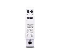 AC SPD 1P+N 18mm 20KA~40KA 275V House Surge Protector protection Protective Low-voltage Arrester Device NWPNLXEA