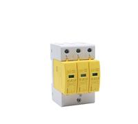 AC SPD 20KA~40KA 385V 3P House Surge Protector protection Protective Low-voltage Arrester Device MQXFCZUX(20-40KA Orange)