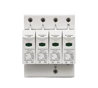 AC SPD 3P+N 20-40kA 275/385/420VAC House Surge Protector Protection Protective Low-voltage Arrester Device Lightning OB0(4P AC 275V)