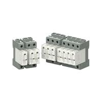 AC SPD 4P 20-40KA 420V Iimp:7/12.5KA House Lightning Surge Protector Protective Low-voltage Arrester Device YRSP-A12 MQXFCZUX