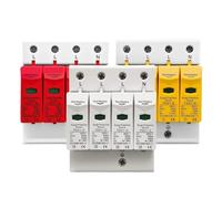 AC SPD 4P 3P + N 10-20KA 20-40KA 30-60KA 275V 385V, dispositif de protection contre les surtensions for maison, dispositif de protection contre les surtensions basse tension