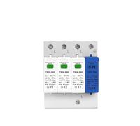AC SPD Lightning Arrester 3P+NPE 40KA 50KA T1 T2 385V 275V 255V House Surge Protector Protective Low-voltage Device MQXFCZUX(275V)