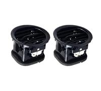 AC Tableau bord Air Outle Compatible Avec Vauxhall Pour Adam 2013-2024 13417363 Grille Sortie D'air Climatisation Pour Tableau Bord - Pièces Détachées Réparations Automobiles(2Pcs Black)