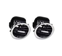 AC Tableau bord Air Outle Compatible Avec Vauxhall Pour Adam 2013-2024 13417363 Grille Sortie D'air Climatisation Pour Tableau Bord - Pièces Détachées Réparations Automobiles(2Pcs Full Chrome)