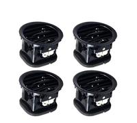 AC Tableau bord Air Outle Compatible Avec Vauxhall Pour Adam 2013-2024 13417363 Grille Sortie D'air Climatisation Pour Tableau Bord - Pièces Détachées Réparations Automobiles(4Pcs Black)