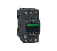 AC Three-Pole Contactor 3P Black Version LC1D40 LC1D50 LC1D65 B7C F7C Q7C M7C 24V-380V for Electrical Control Systems(AC LC1D65A,380 V)