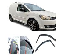 AC WOW 2 déflecteurs d'air compatibles avec Volkswagen Caddy 2003 2004 2005 2006 2007 2008 2009 2010 2011 2012 2013 2014 2015 Compatible avec VW Caddy