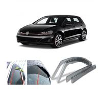 AC WOW Lot de 4 déflecteurs d'air compatibles avec VW Golf 7 Mk7 VII 5 portes hatchback 2012 2013 2014 2015 2016 2017 2018 2019 2020