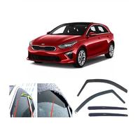AC WOW Lot de 4 déflecteurs d'air pour Kia Ceed 5 portes Hatchback 2018, 2019, 2020, 2021, 2022, 2023, 2024, 2025, 2026
