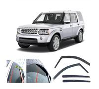 AC WOW Lot de 4 déflecteurs d'air pour Land Rover Discovery 3 & 4 LR3 LR4 L319 2004 2005 2006 2007 2008 2009 2010 2011 2012 2013 2014 2015 2016 2016