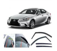 AC WOW Lot de 4 déflecteurs d'air pour Lexus IS F IS200t IS250 IS300 IS300h IS350 IS500 2013 2014 2015 2016 2017 2018 2019 2020 2021 2022 2023 2024 2025 2026