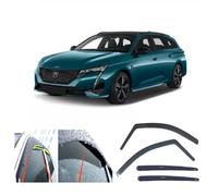 AC WOW Lot de 4 déflecteurs d'air pour Peugeot 308 SW III Break 5 portes 2021 2022 2023 2024 2025 2026