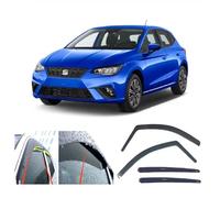 AC WOW Lot de 4 déflecteurs d'air pour Seat Ibiza 2017 2018 2019 2020 2021 2022 2023 2024 2025