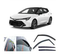 AC WOW Lot de 4 déflecteurs d'air pour Toyota Corolla (E210) Hatchback 2019 2020 2021 2022 2023 2024 2025