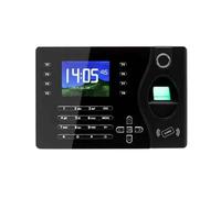 AC081 Machine De Présence De Temps D'empreintes Digitales Machine De Présence De Temps De Balayage De Carte D'empreinte Digitale