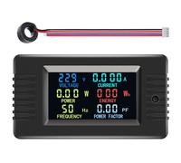 AC110V / 220V 100A Ten Fait Des Détecteurs De Courant De Courant Tester Testeur LED Voltmètre Ammeter Tester Détecteurs Power Energy Power Moniteurs