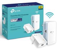 AC1200 Mbps WiFi Powerline + Powerline 1000 Mbps with Gigabit Ethernet Port, Kit of 2 ¿ Ideal Solution to Enjoy Multi-TV Service at Home, Compatible with All Boxes (TL-WPA7517 KIT)