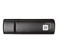 AC1200 sans fil D-Link DWA-182 - Adaptateur réseau - USB 2.0 - 802.11a, 802.11b/g/n, Wi-Fi 5